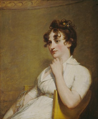 Eleanor Parke Custis Lewis (Mrs. Lawrence Lewis), 1804 by Gilbert Stuart